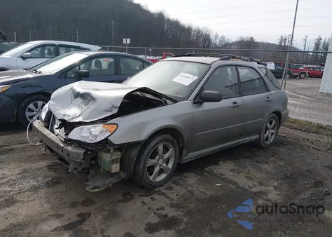 2007 Subaru Impreza 2.5I z USA, uszkodzony, nr VIN JF1GG61637H806030